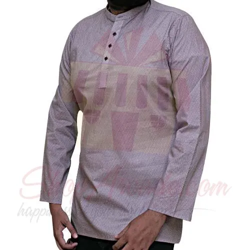 Short Kurta Brown