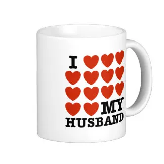 I love My Husband Mug