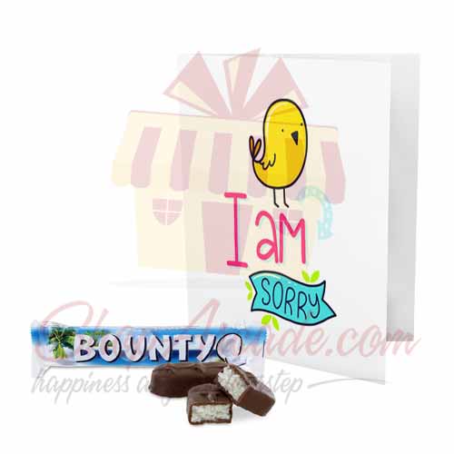 Bounty With Sorry Card
