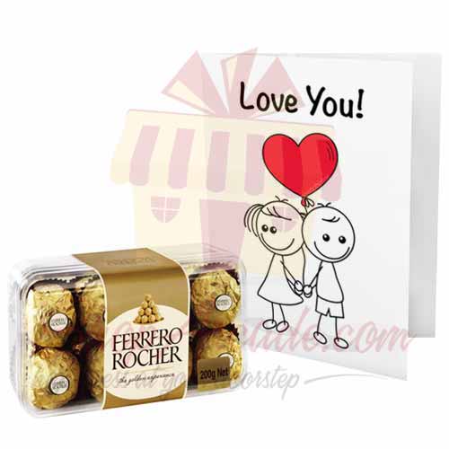 Ferrero With Love Card