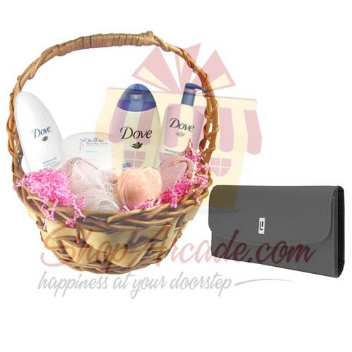 Dove Bath Kit With Wallet