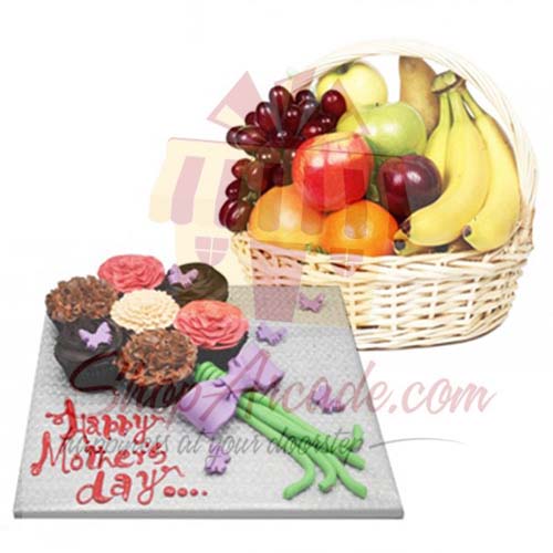 Cupcakes With Fruits