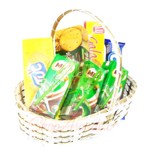 Cookies n Drink Basket