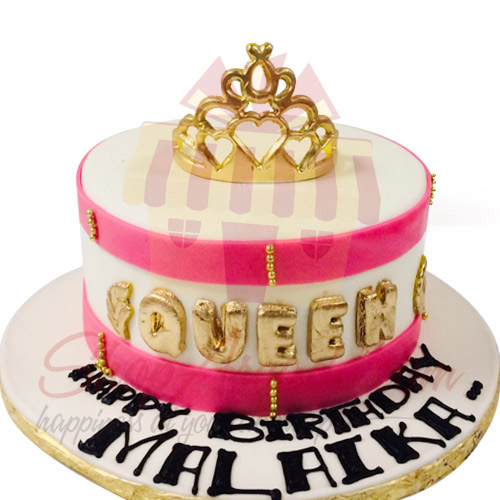 Queen Fondant Cake - My New Bakery