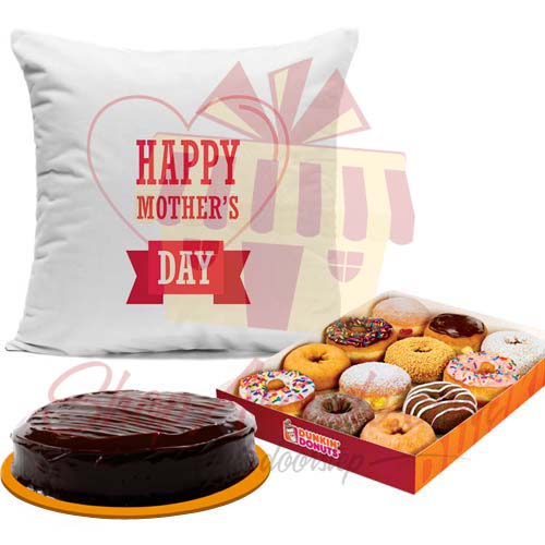 Cake Donut Cushion:Combo Includes