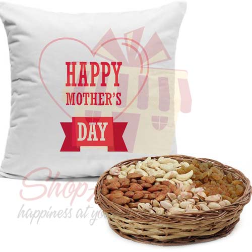 Cushion With Dry Fruits