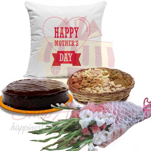 Cushion Cake Dry Fruits And Glads