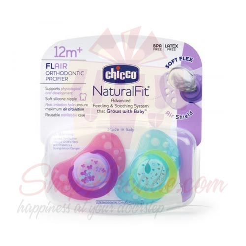 Pacifier Naturalfit Flair 12m