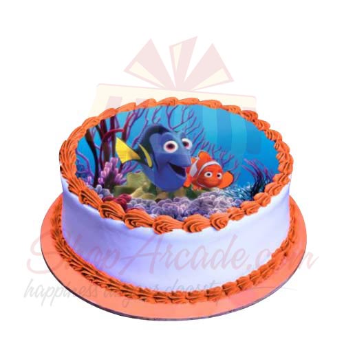 Nemo Picture Cake 2lbs-Sachas