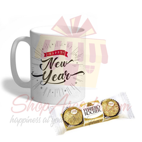 Chocs With New Year Mug