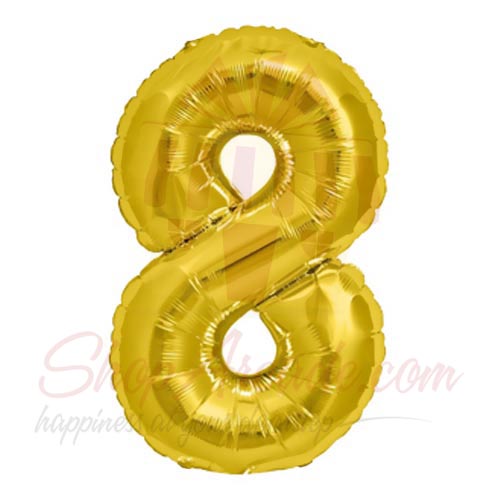 8 Number Balloon