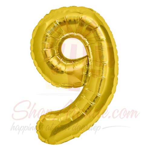 9 Number Balloon