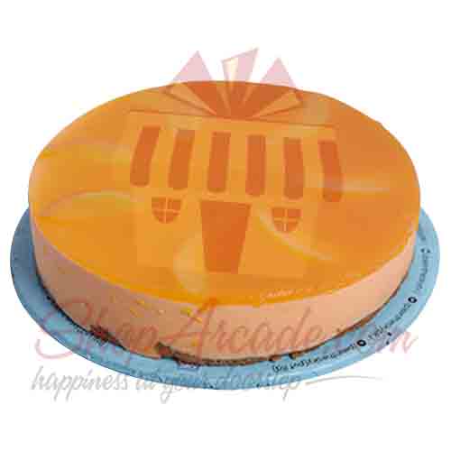 Peach Orange Cheese cake 2.5 lbs
