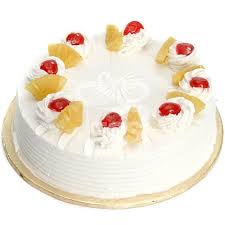 Pinapple Cake 4 lbs From Tehzeeb Bakers