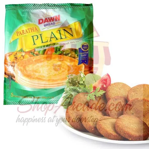 Kabab With Paratha - Frozen