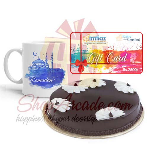 Cake Mug With Gift Card