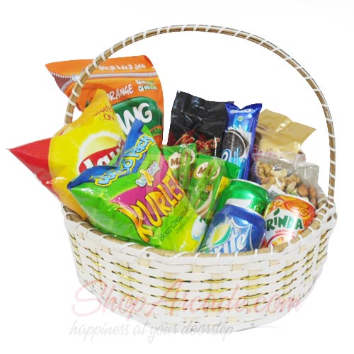 Snack n Drink Basket