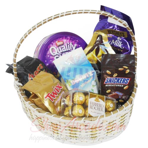 Chocolate Basket Large