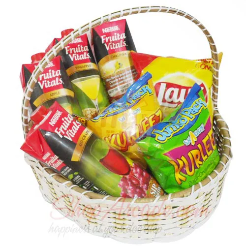 Chips n Juices Basket