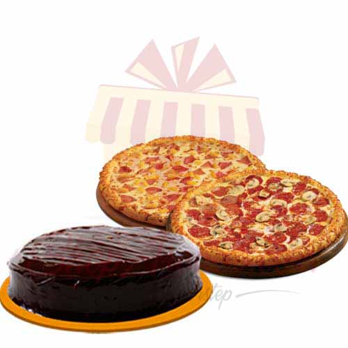 Cake With Pizza
