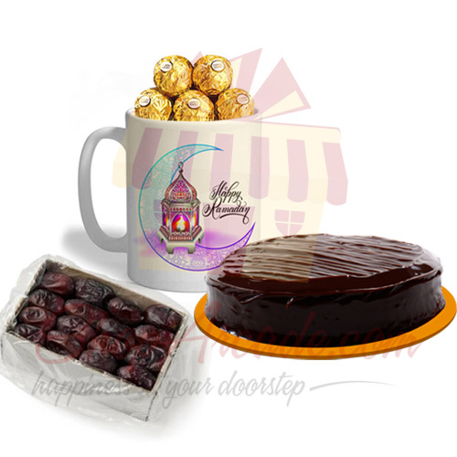 Dates Cake And Choco Mug