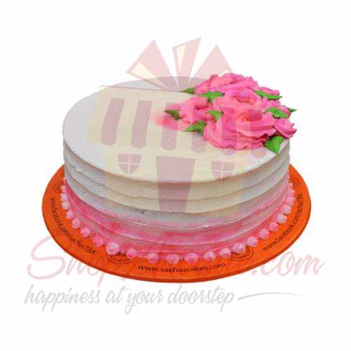 Pink Rose Cake - Sachas