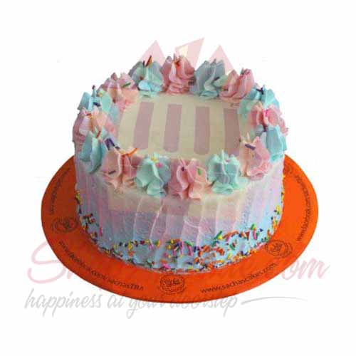 Colorful Theme Cake - Sachas
