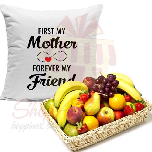 Fruits With Mom Cushion