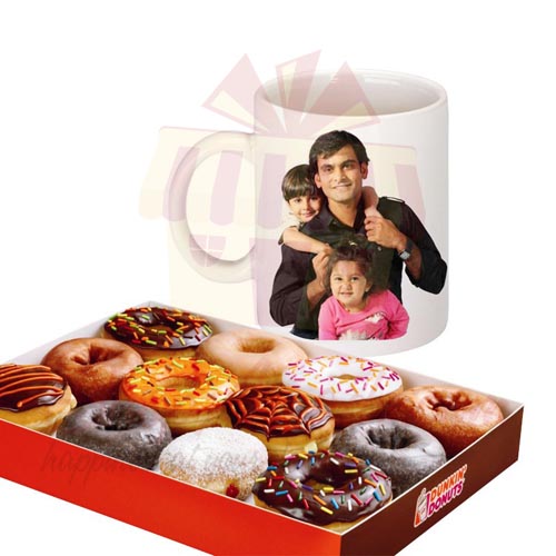 Picture Mug With Donuts