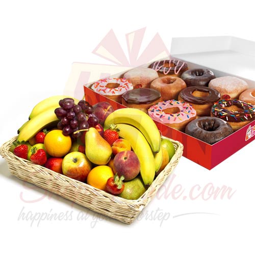 Donuts With Fruits