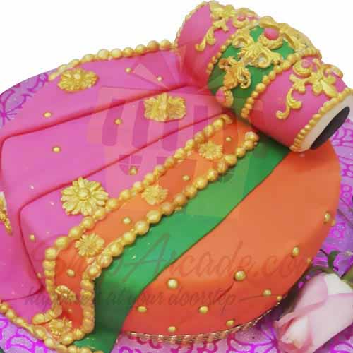 Dholki Cake  4lbs