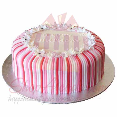 Pretty Birthday Cake 4lbs