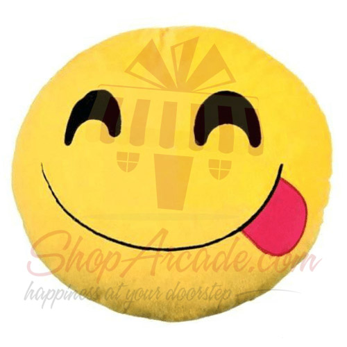 Tongue Emoji Cushion