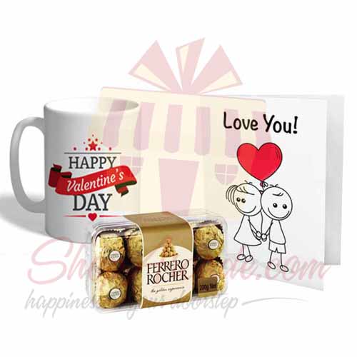 Mug With Card And Chocs