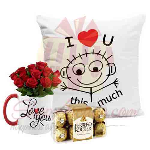 Cushion Love Mug Rochers