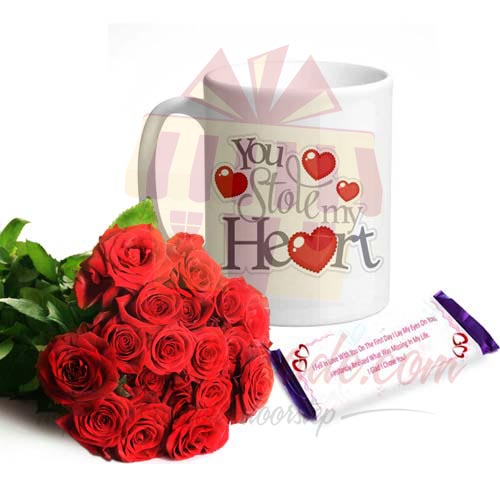 Roses Mug n Custom Chocs