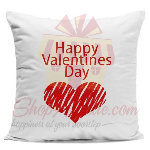 Happy Valentines Day Cushion