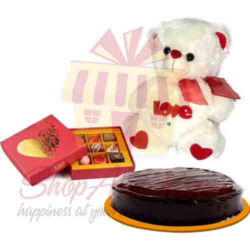 Love Bear Lals Chocolate And Chocolate Cake 
