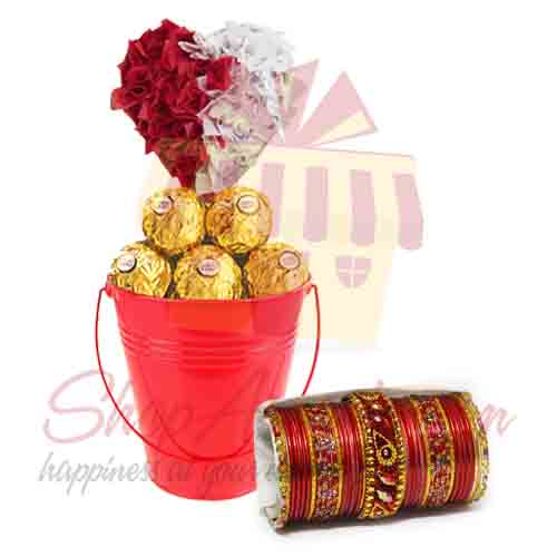 Ferrero Bucket With Choori