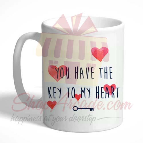 Key To My Heart Mug