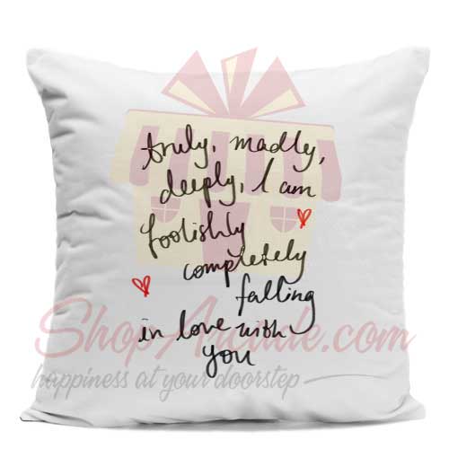 In Love With You Cushion