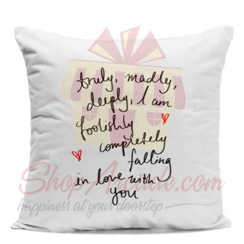 In Love With You Cushion