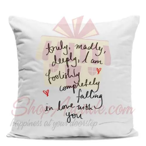 In Love With You Cushion