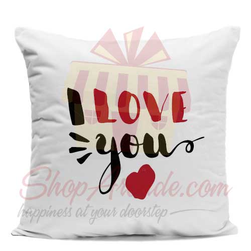 I Love U Cushion