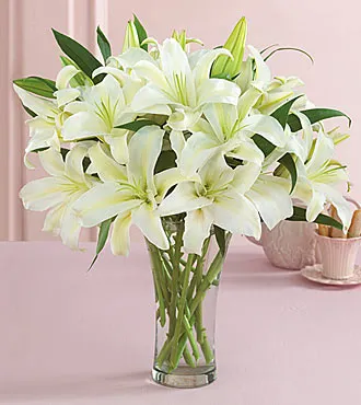White Lilies Arrangement