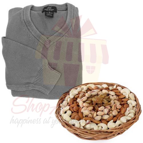 Dry Fruit With Sweater