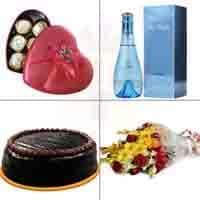 perfume-flower-cake-chocolates