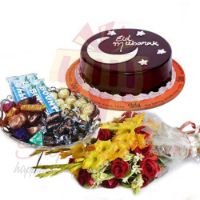 eid-cake-choc-tray-flowers