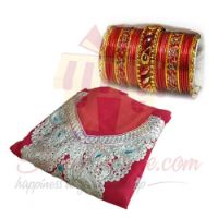 red-suit-with-choori-for-her