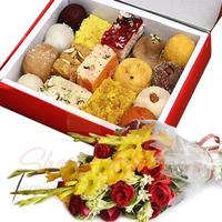 mithai-and-flowers